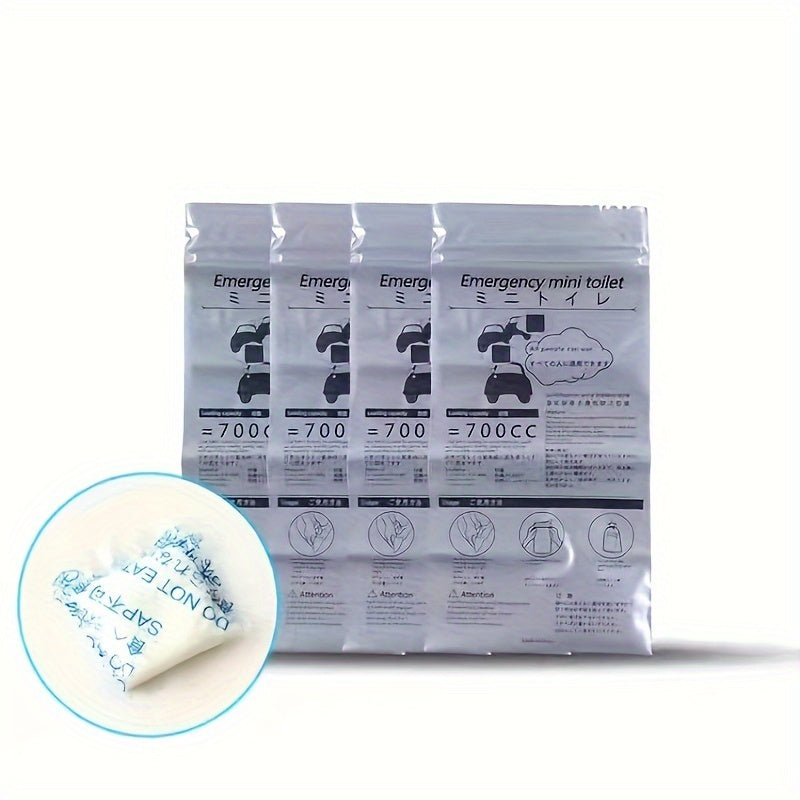 3PCS Car Mounted Emergency Urine Bag for Traffic Congestion Long Distance Travel