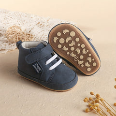 Vintage Solid Boots for Baby Boys Lightweight Non slip Boots Spring/Autumn