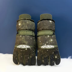 Warm Winter Ski Gloves - Touch Screen Cycling Gloves - Water Resistant