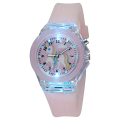 Girls Unicorn Quartz Watch With Silicone Band Gift For Kids