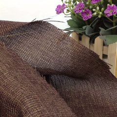 Polyester And Linen Cationic Woven Fabric DIY Background Window Display
