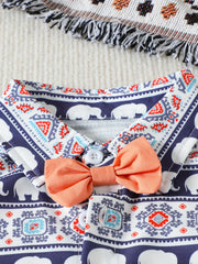 Baby Boys Elephant Graphic Shirt & Shorts Set