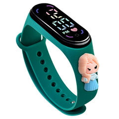 Kids LED Cartoon Electronic Watch Student Silicone Sports Bracelet