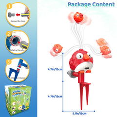 Bird-Themed Water Spray Toy Set for Kids 3+
