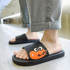 Men's Casual Cartoon Slides Soft Sole House Slip