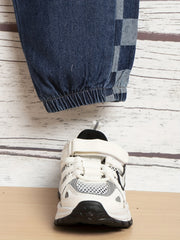 Boys Tapered Jeans with Elastic Waistband