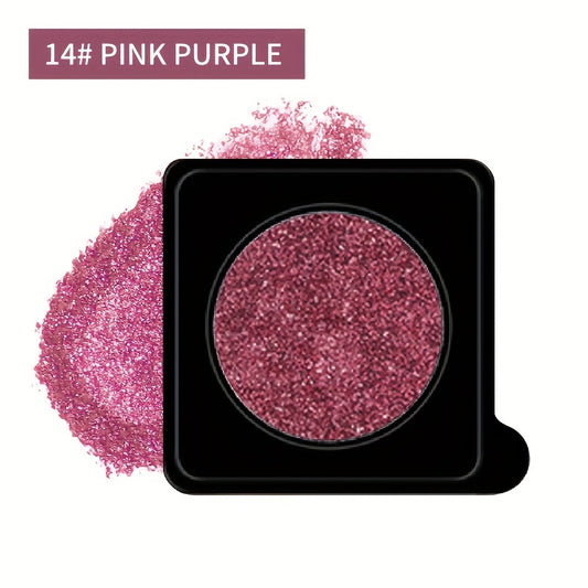 Glitter Monochrome Eyeshadow Powder Rose Pink 14