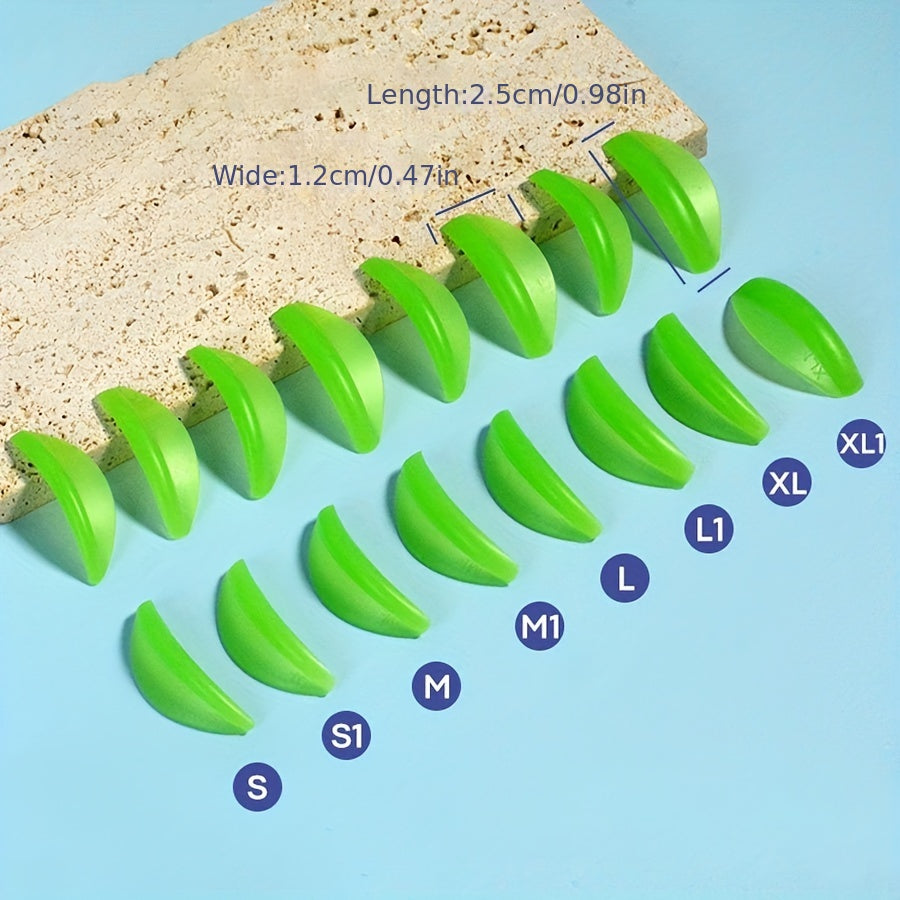 Silicone Eyelash Perming Curler Lash Lift Rods Makeup Beauty Tool Set