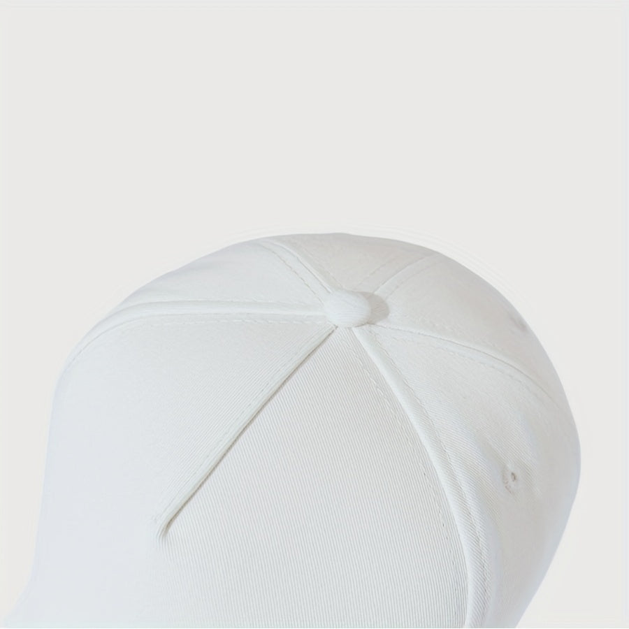 Printed KING Baseball Cap Casual Retro Cotton Adjustable Peaked Cap
