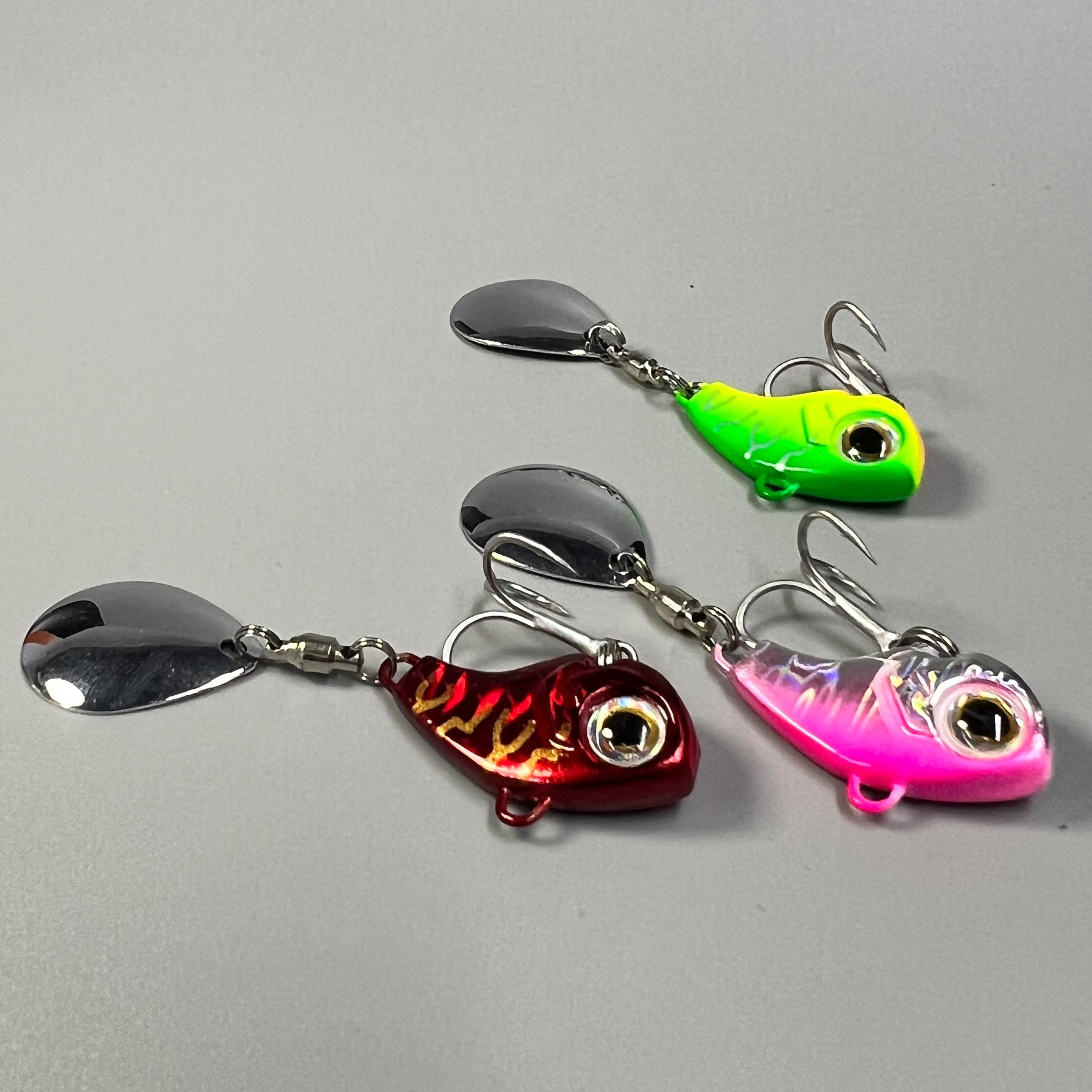Metal Vibration Bait for Winter Fishing 4 Size Options