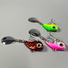 Metal Vibration Bait for Winter Fishing 4 Size Options
