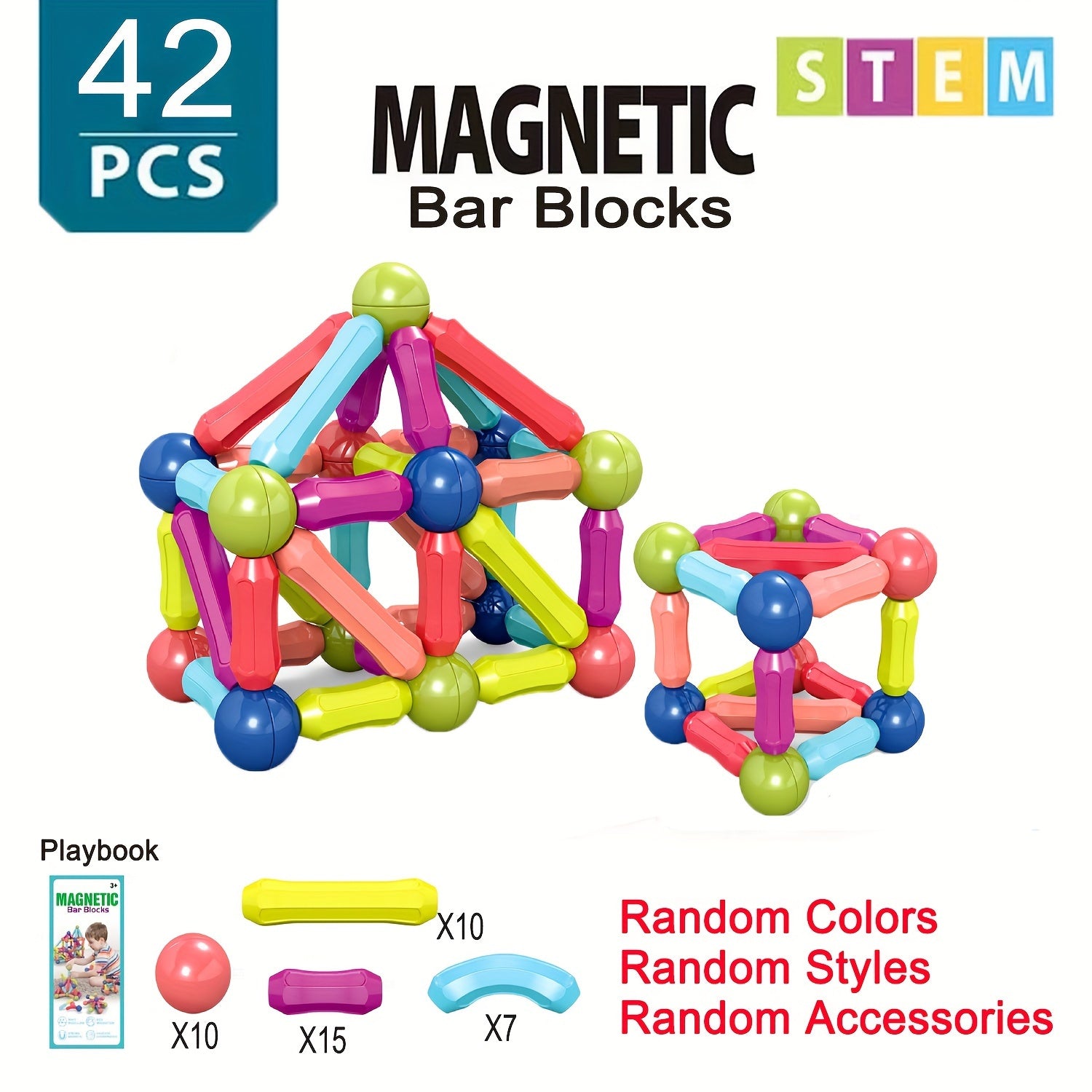 Magnetic Building Block Set Educational Construction Toys