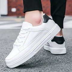 Men's Lace Up Skate Shoes Non Slip Sneakers Men's Footwear