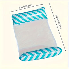 2pcs Adult Portable Water Hammock with Saddle for Family Pool Time