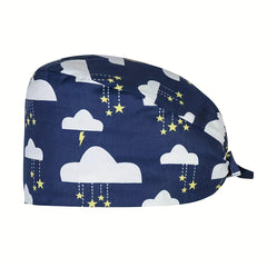 Casual Work Cap Surgical Caps Floral Cartoon Animal Scrub Caps Women Nurse Hat