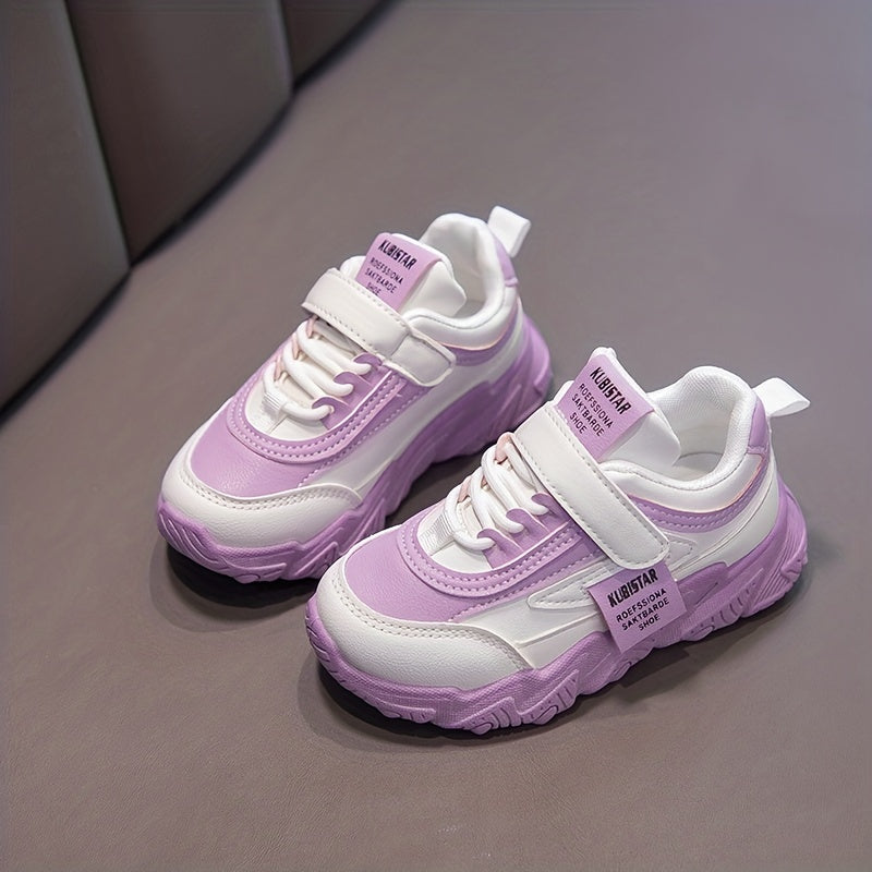 Girl's Breathable Sneakers Non Slip Running Shoes