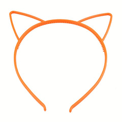 6pcs Cat Ears Headband Hair Accessory Set