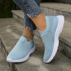 Women's Rhinestone Mesh Tennis Sports Shoes Lightweight Walking Shoes