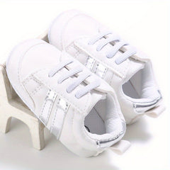 Soft Bottom Non-slip Toddler Shoes Lace-up Sports Shoes
