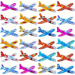 Glider Plane Toy Set - Birthday Party Favors & Classroom Prizes - 50pcs