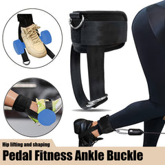 Adjustable Ankle Strap For Cable Machine D Ring Ankle Cuffs Gym Workout Exercise