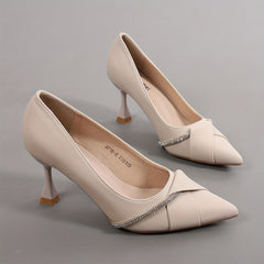 Women's Rhinestone Stiletto Court Pumps