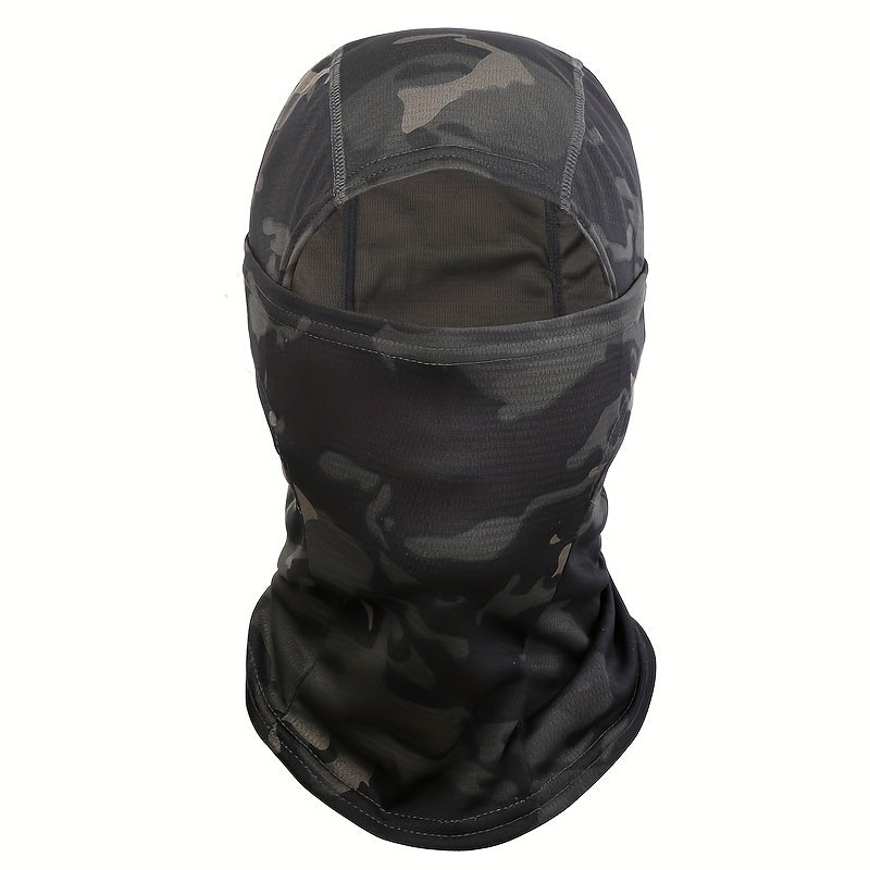 Camouflage Balaclava Cycling Mask Windproof UV Protection Full Face Mask
