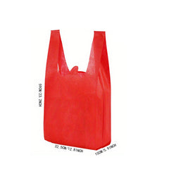 25 Reusable Eco-Friendly Tote Bags 1.41oz Non-woven Grocery Store Party Dress