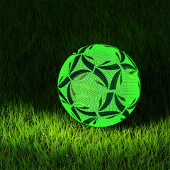 6pcs Fluorescent Reflective Soccer Ball Set for Training Glow in the Dark