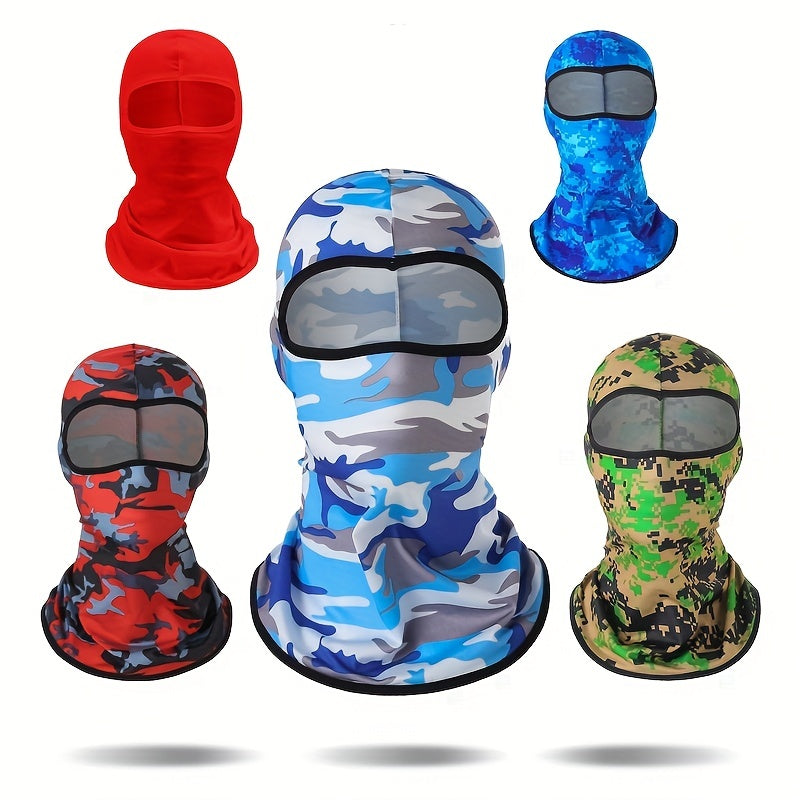 Balaklava Ski Mask Unisex UV Protection Neck Gaiter Windproof Dustproof
