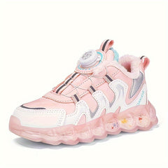 Plush Lining Shoes - Comfy Breathable Sneakers