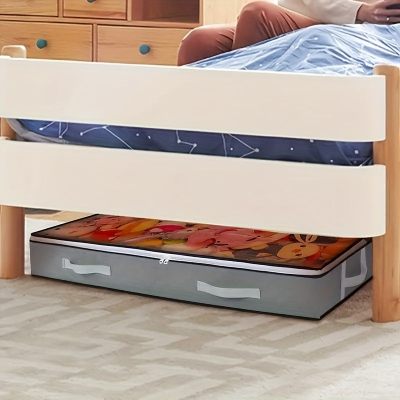 Dustproof Under Bed Storage Box with Reinforced Handles