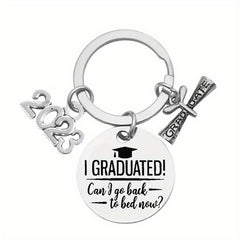 Graduation Gift Stainless Steel Keychain For Graduates