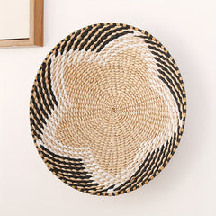 Dandelion Straw Rope Woven Storage Basket Vegetable Basket