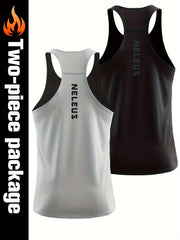 Men's Quick Dry Tank Top Breathable Sleeveless Shirt