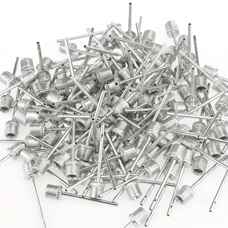 10 Pack Stainless Steel Pump Needles for Inflating Balls