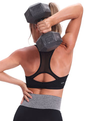 Racerback Sports Bra Medium Support Cushion Strap Lingerie