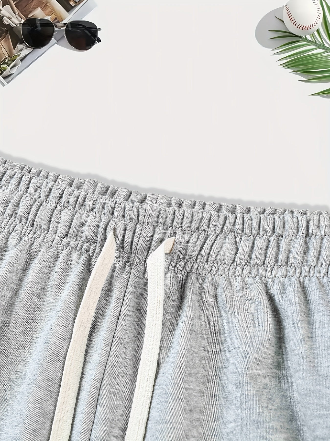 Men's Death Row Print Shorts Casual Stretch Drawstring Shorts