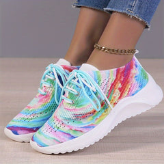 Women's Colorful Running Shoes Comfortable And Breathable Sneakers