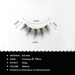 Natural Look Faux Mink False Eyelashes