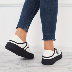 Women's Platform Mary Jane Non Slip Loafers