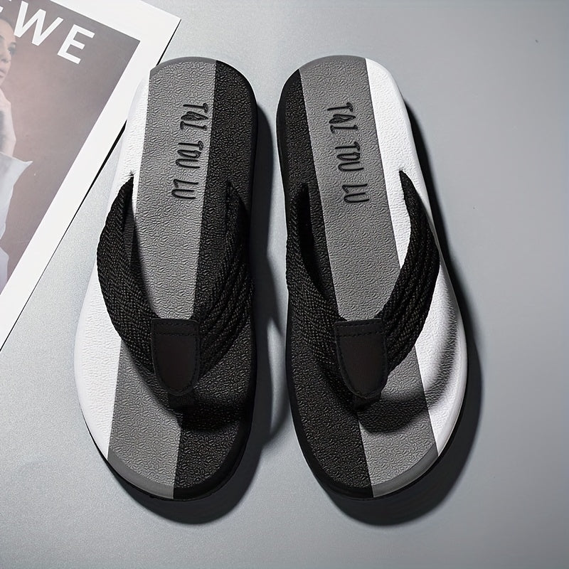 Men's Lightweight Non Slip Flip Flops Quick Drying Comfy Thong Sandals