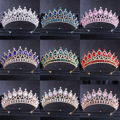 Crystal Tiara Crown Wedding Headpiece Princess Birthday Party Pageant