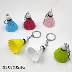 Shuttlecock Keychain Badminton Key Chain Pendant Gift