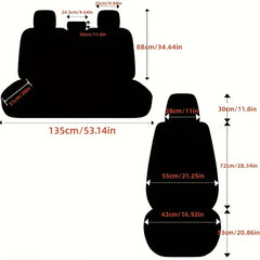 All Inclusive Car Seat Cover Set - Fits 98% of Cars, SUVs, Off-road Trucks