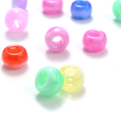 100pcs Pony Beads Jewelry Making Supplies Crafts Beading Arts & Crafts Materials