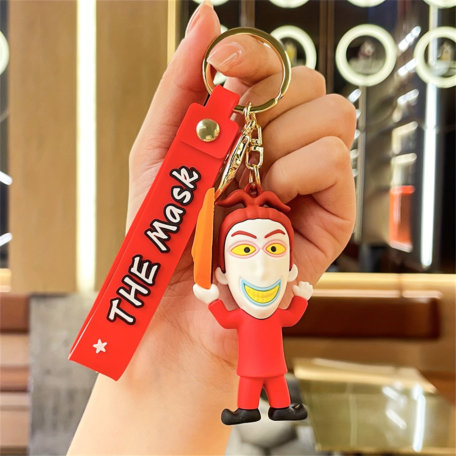 Halloween Cartoon Keychain Bag Ornament