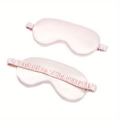 Blackout Eye Mask Embroidered Solid Blindfold for Travel Rest Yoga