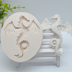 3D Dragon Silicone Resin Molds Pastry Fondant Mould