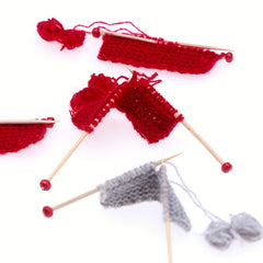 1pc Mini Hand knitted Sweater Model BJD Sewing Scene Props Decor